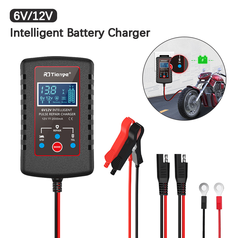 Car Charger - Cargador de batería inteligente para cortacésped