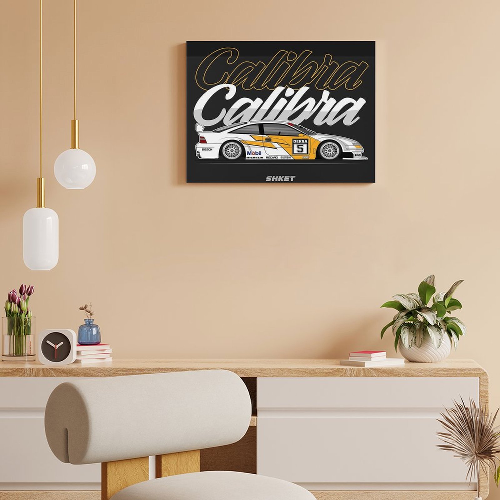 Opel Calibra Dtm-pintura en li - Car Mirror reseña y precio