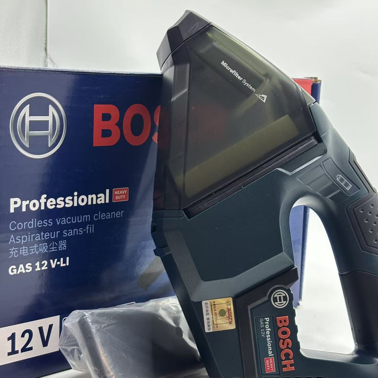 Aspiradora Bosch GAS 12V-LI Pr - Car Vacuum reseña y precio