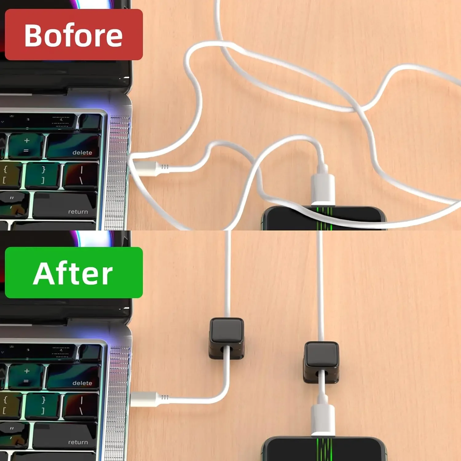 Mini organizador de cables, so - Car Cable Organizer reseña y precio