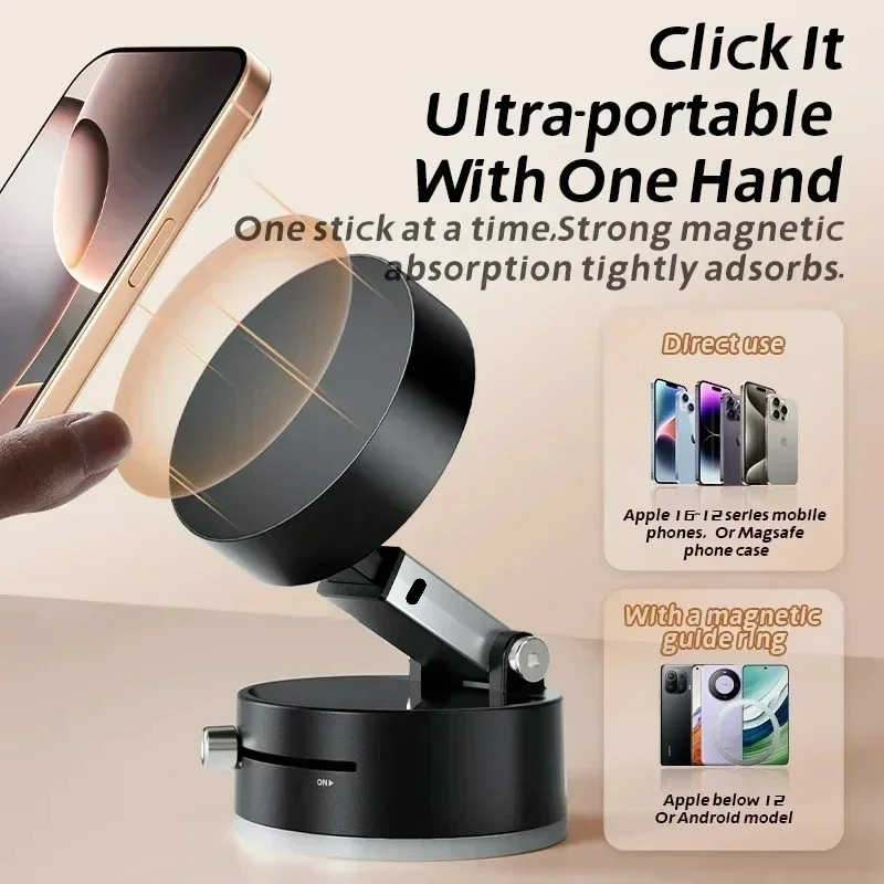 Soporte de vacío magnético de  - Car Phone Holder reseña y precio