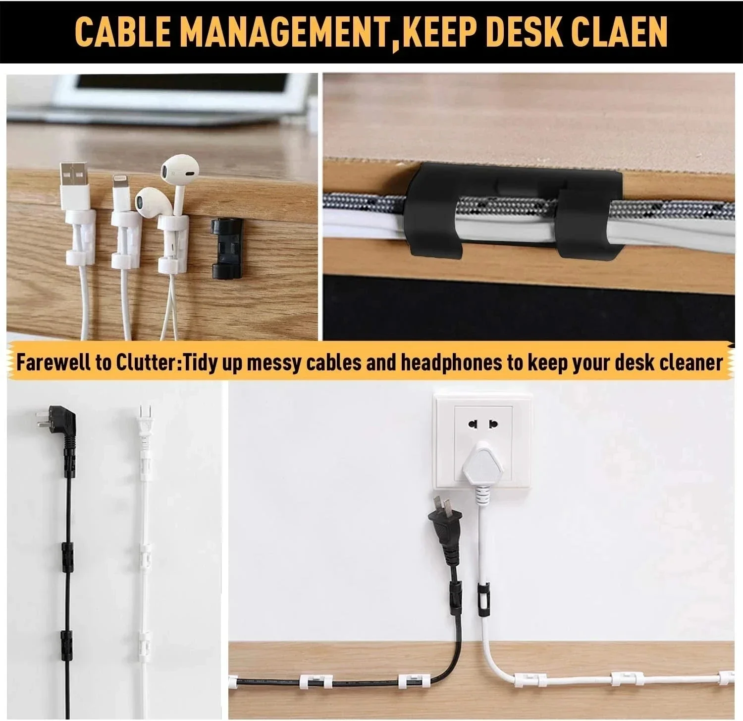 Organizador de clips para cabl - Car Cable Organizer reseña y precio