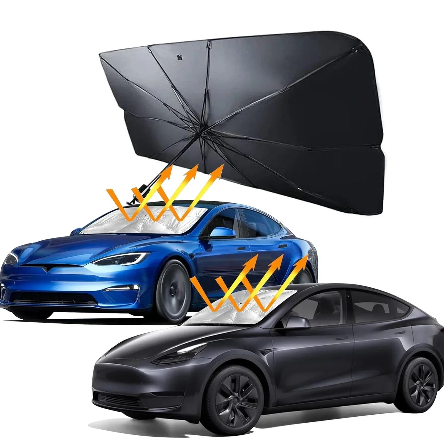 Parasol Plegable para Coche, P - Windshield Sun Shade reseña y precio