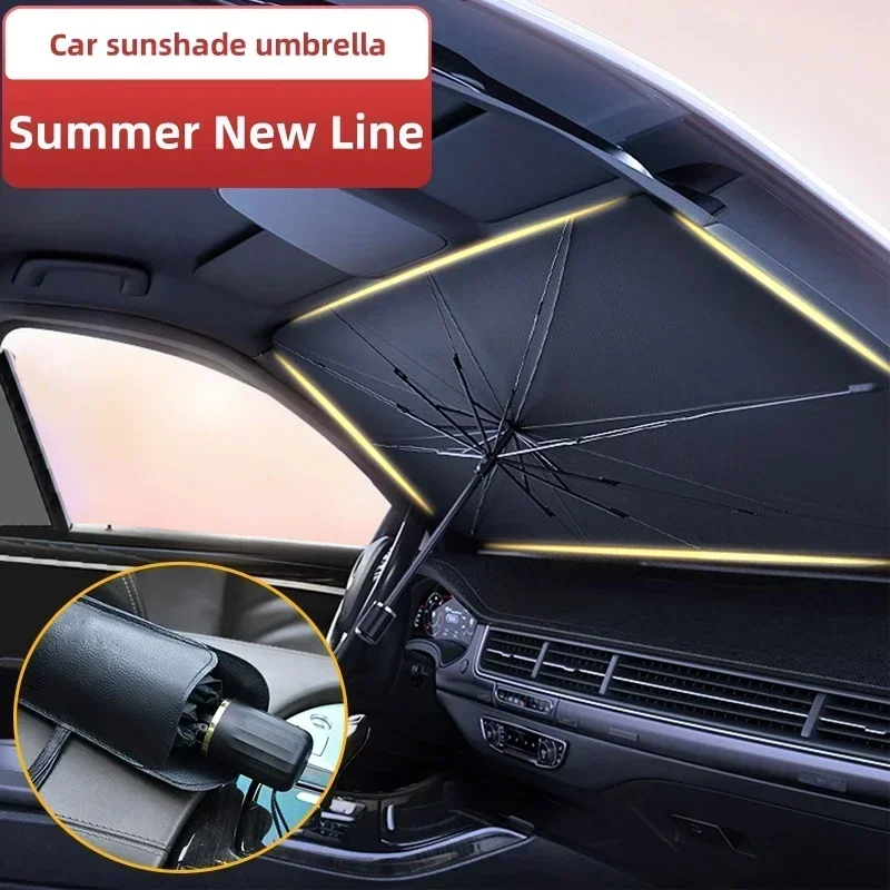 Protector Solar para Auto, Par - Windshield Sun Shade reseña y precio