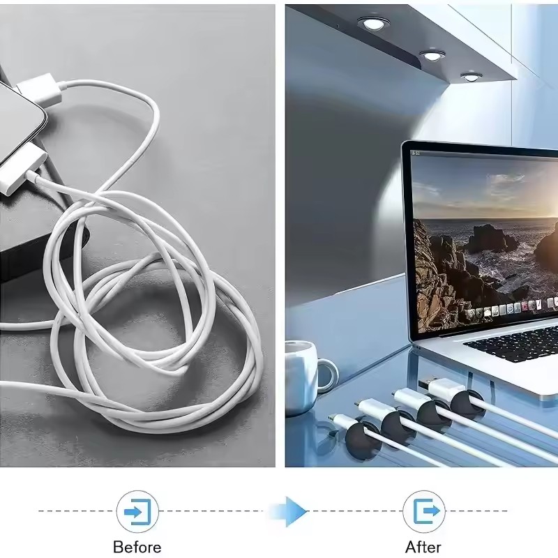 5/50 unidades: mini organizado - Car Cable Organizer reseña y precio