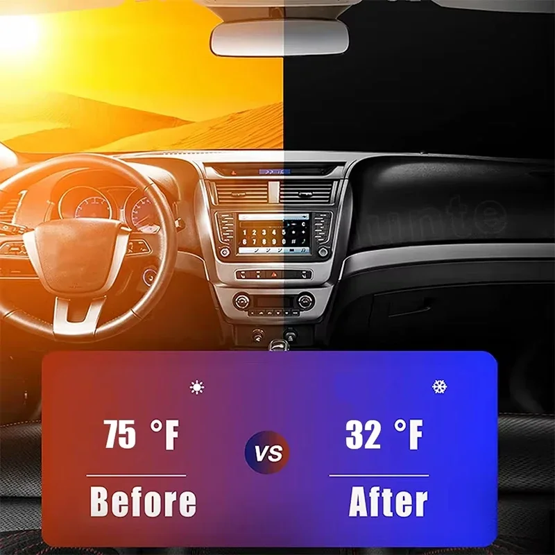 Parasol para Coche, Aislamient - Windshield Sun Shade reseña y precio