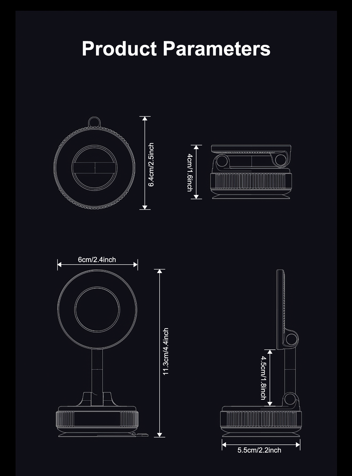 Soporte para teléfono móvil co - Car Vacuum reseña y precio