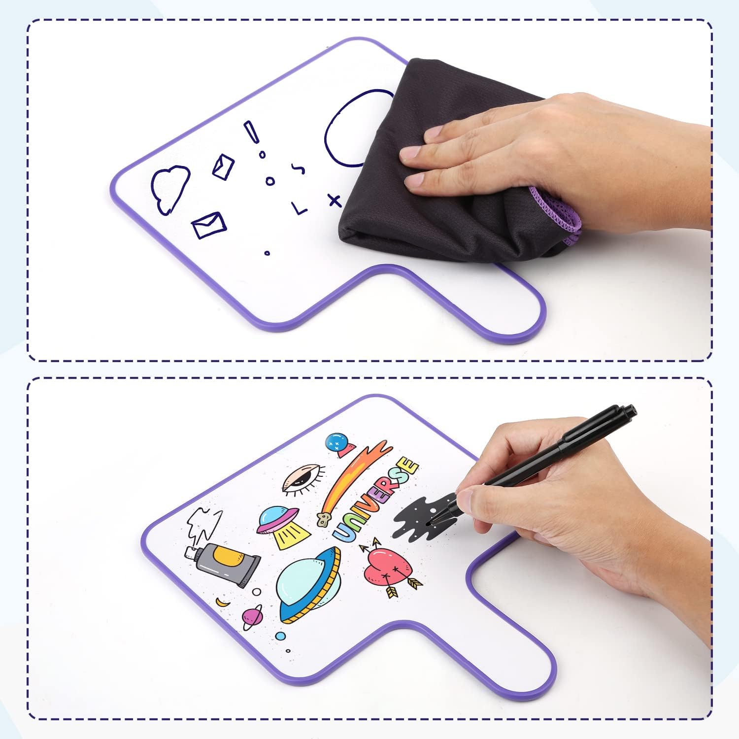 Pizarra blanca de doble cara p - Car Organizer reseña y precio