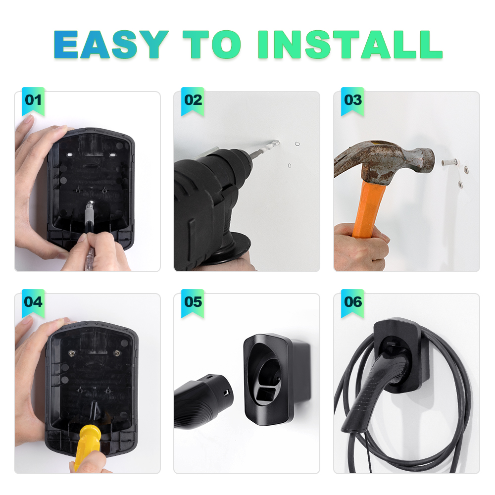 IPENGEN soporte de cargador EV - Car Cable Organizer reseña y precio