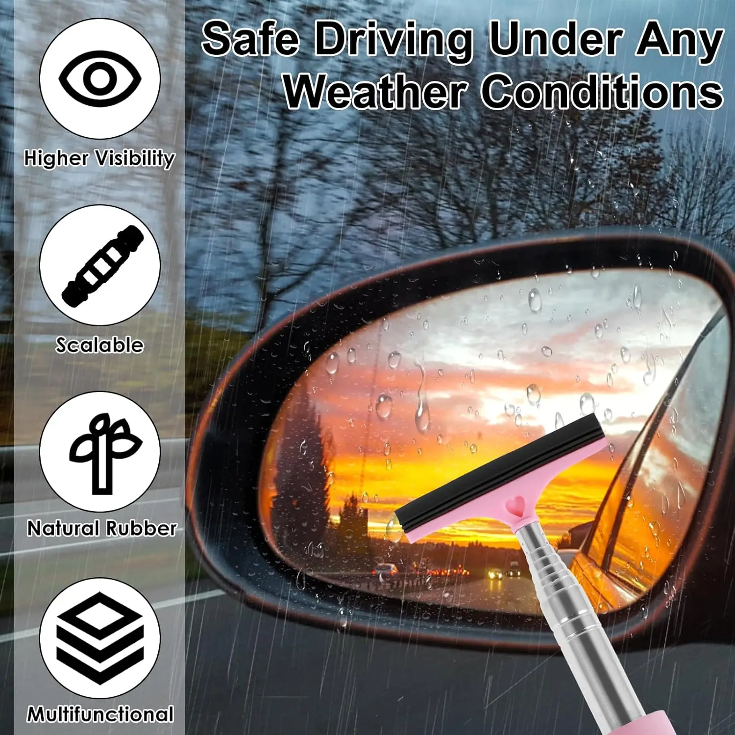 Limpiaparabrisas retráctil por - Car Mirror reseña y precio