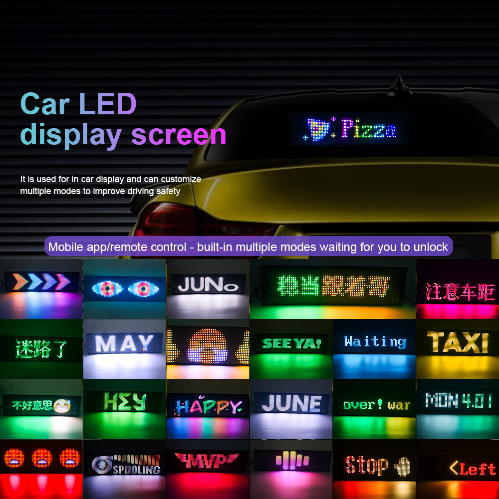 Panel de píxeles de matriz LED - Car Led Light reseña y precio
