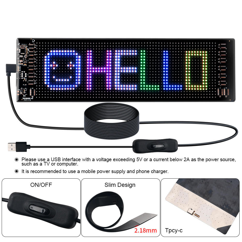 Panel de píxeles de matriz LED - Car Led Light reseña y precio