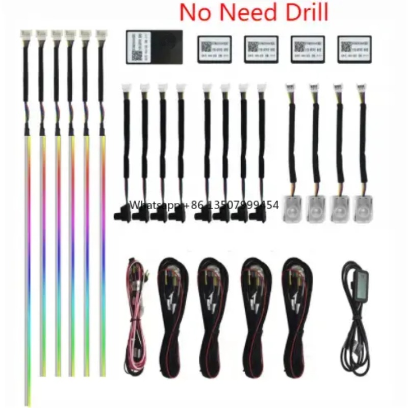 Tira de Luz Ambiental LED A80  - Car Led Light reseña y precio